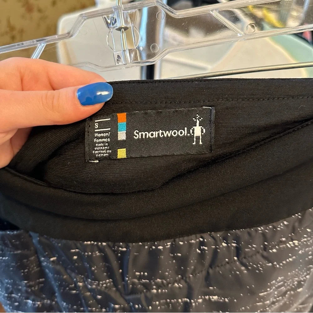 SmartWool smartloft black skirt sz s - Picture 2 of 4